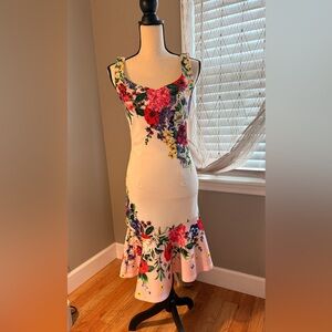 Venus Floral Sleeveless Dress
